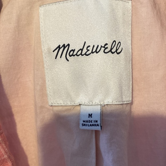 The Plaid Larsen Blazer in 100% Linen - Picture 5 of 8